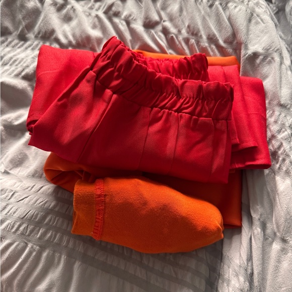 Velma Costume - Scooby-Doo Adult Size Small with wig /glasses/socks - Picture 2 of 14